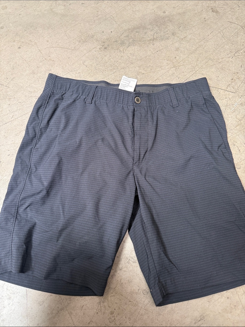 Under Armour Men's Charcoal Performance Flat Front Shorts